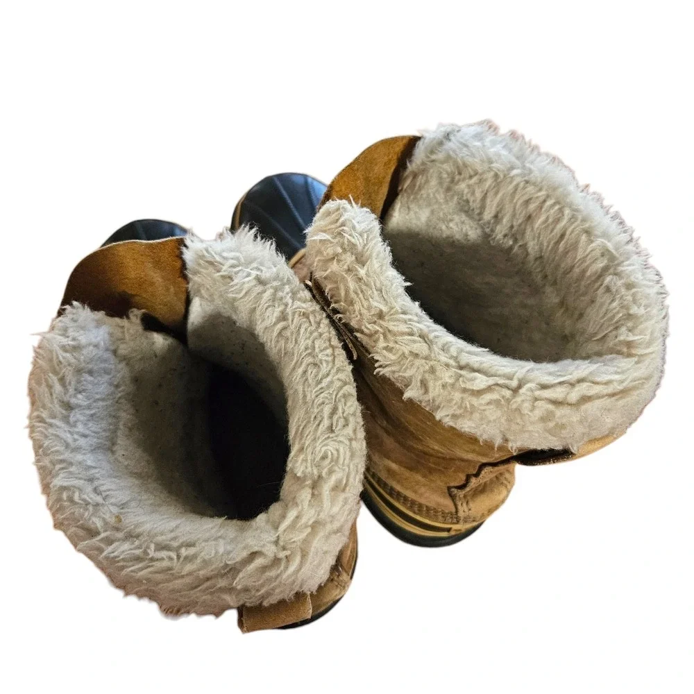 Vintage Sorel Caribou Snow Boots Men's US 10 Removable Wool Liner Canada Kaufman
